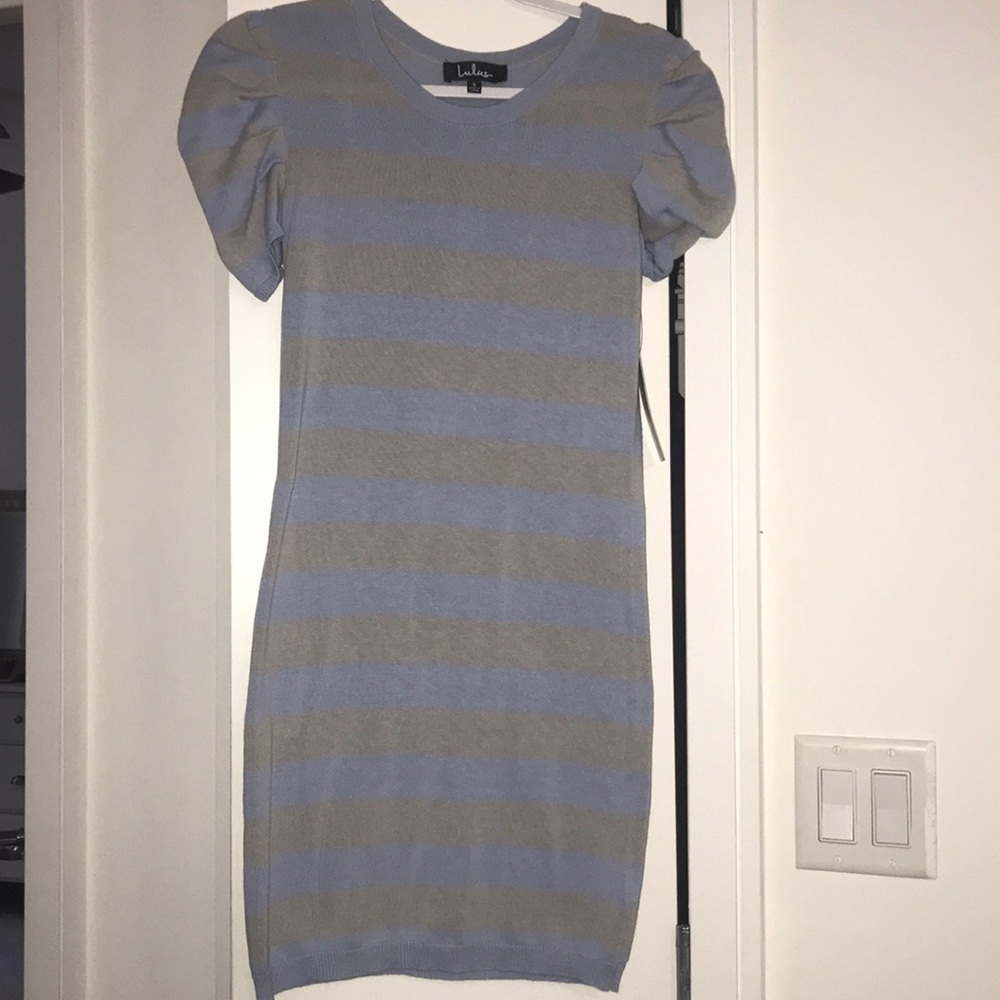 Light weight sweater dress